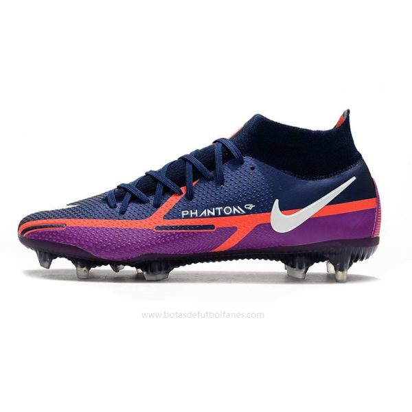 Nike Phantom GT Elite Dynamic Fit FG UV Azul Marino Vit Lila